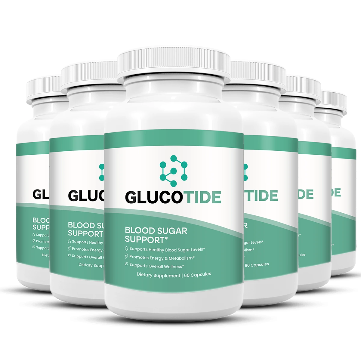 GlucoTide 6 Bottles